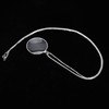 Magnifier for Reading,5X Alloy Necklace Magnifying Glass Portable Reading Pendant