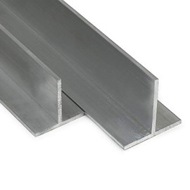 Aluminium T-Profile AlMgSi05 | W x H x S 30 x 30 x 2 mm | L: 1200 mm (120 cm) to Cut