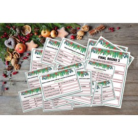 Christmas Friendly Feud Game, Family Feud Game, Family Game Night, Trivia Quiz, Christmas Trivia Game, Games for Family, Office, Class, Group, Fun Feud for Family -SC03