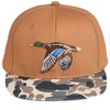 EDTREK Performance Outdoorsman Snapback Truck Hat with Flat Brim -