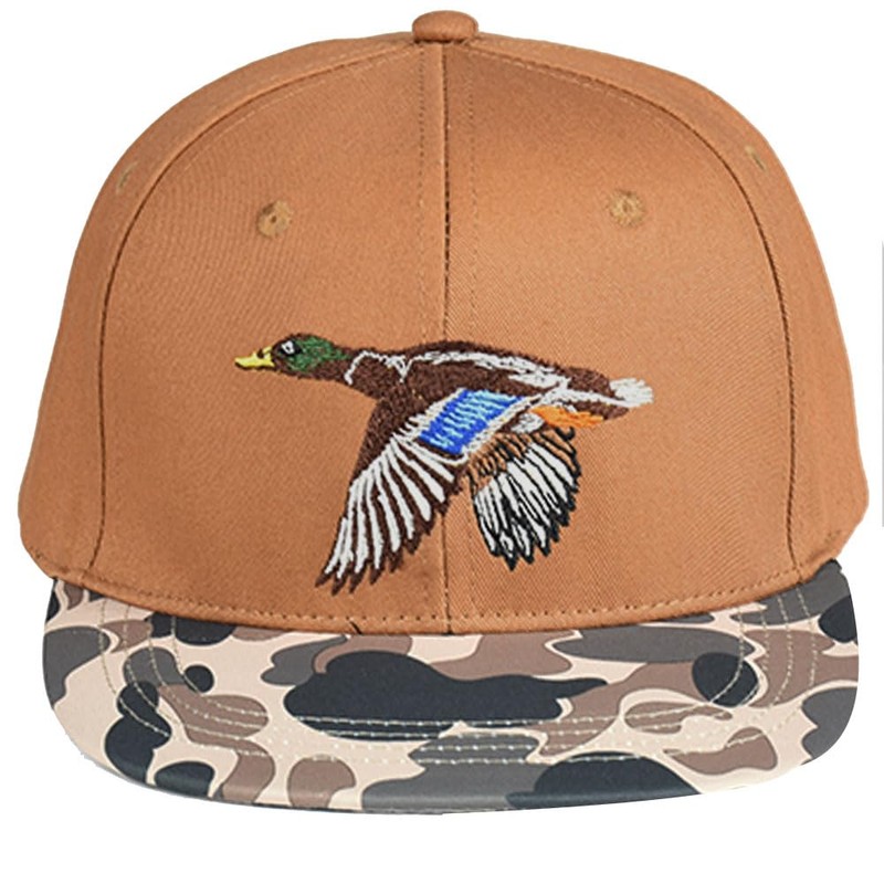 EDTREK Performance Outdoorsman Snapback Truck Hat with Flat Brim -