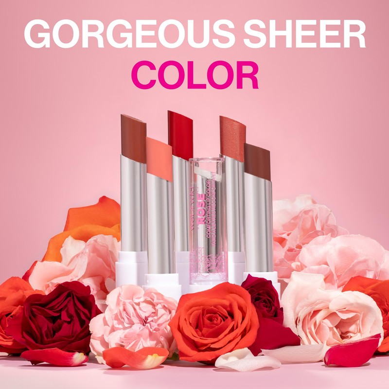 wet n wild Rose Comforting Glossy Natural Lipstick So Much