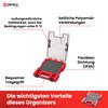 QBRICK SYSTEM Tool Box Empty Tool Box One Organiser M