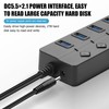90 Degree USB Hub Splitter YACSEJAO USB 2.0 Data Hub