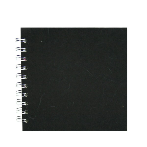 Pink Pig 6x6 Posh Silk Pig White Paper Sketchbook -