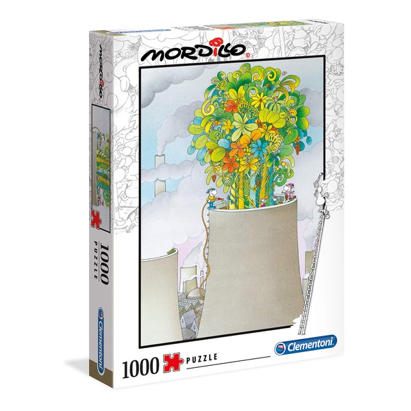 Clementoni Mordillo 1000 Piece Jigsaw Puzzle for Adults, The Cure