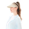 MK MATT KEELY Ladies Large Brim Straw Golf Summer Sun