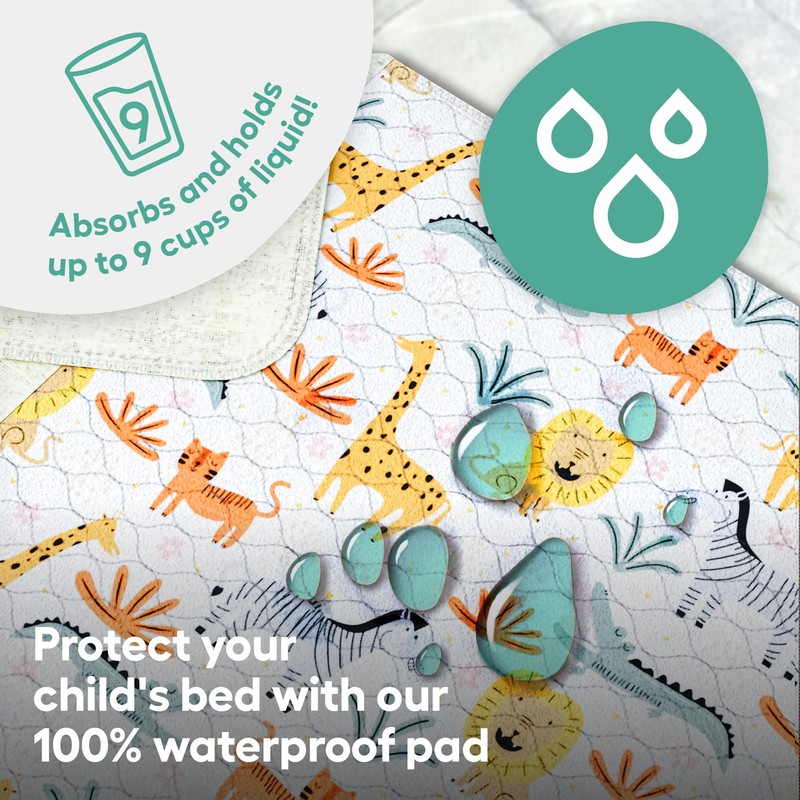 manowie® | Potty Training Bed Pads | 100% Waterproof Mattress
