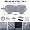 Universal Car Seat Cover Cushion Pad – Soft Flocking Fabric