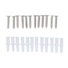 12Pcs Wall Mount Standoff Screw Stainless Steel Mounting Screw for