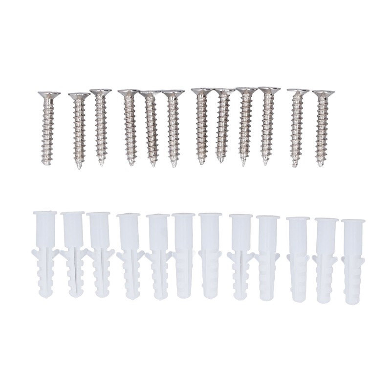 12Pcs Wall Mount Standoff Screw Stainless Steel Mounting Screw for
