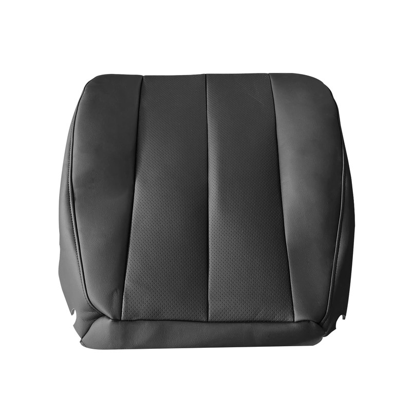 Zieichy Front Driver Side Bottom Replacement Perforated Leather Seat Cover