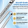 Maxcatch Foldable Wading Staff, T7075 Aluminum Wading Stick with Reinforced