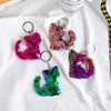 TOYANDONA Sequin Cat Key Ring, 6 Pieces, Sequin Key Ring,