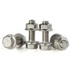 20 Sets M6-1.0 x 16mm Flanged Hex Head Bolts Hexagon