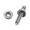 CENPEK 16Pcs stainless exhaust manifold stud kit 2 manifolds for