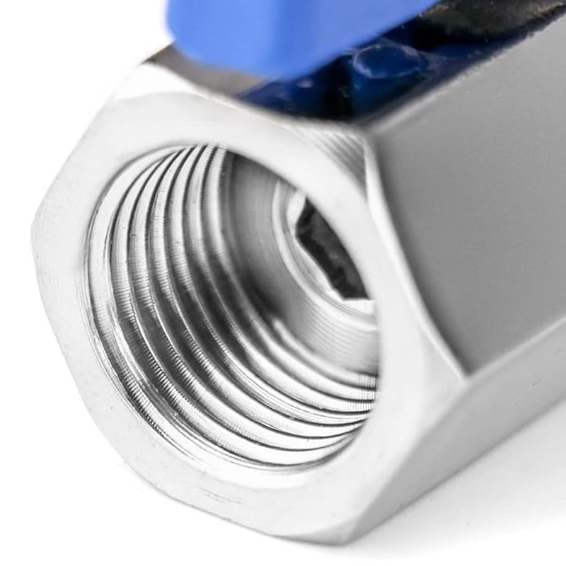 Tiardey Mini Ball Valve Stainless Steel Mini Ball Valve PN63