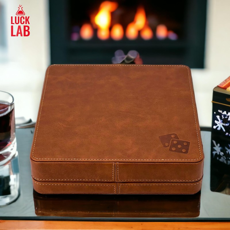 Luck Lab Farkle Dice Tray and Storage Case - Includes