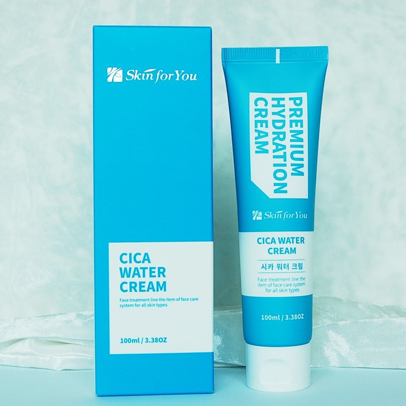 Self-produced products Premium Cica Water Moisture Cream 100ml 3pcs Hyaluronic