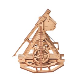 I Built It - Warwolf - Trebuchet - 3D Wooden Puzzle - Mechanical Model Building Kit for Adults & Kids, Educational Toy, Creative Gift, Fun DIY Family Activity, Puzzle for Adults, Construction Toy