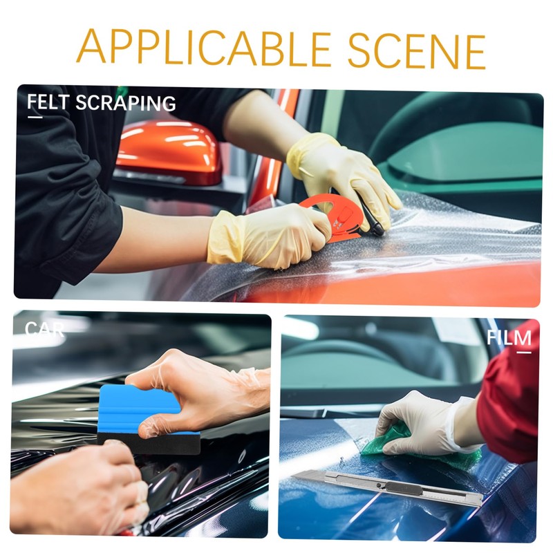 iplusmile 4pcs Professional Smoothing Tool Kit for Window Tint Film
