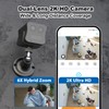4G LTE Cellular Security Camera No WiFi, Portable Magentic Security