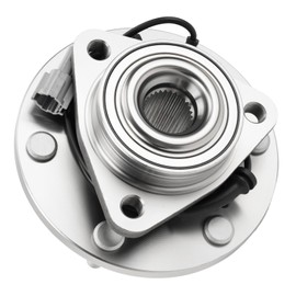 Nhsmgt 515066 Front Wheel Bearing and Hub Assembly Fit for Infiniti QX56 2004-2007, for Nissan Armada 2005-2007, Pathfinder 2004, Titan 2004-2007, W/ABS 6Lugs