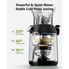 EUHOMY Juicer Machines, Cold Press Juicer with 5.8" Extra Large