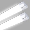 Utility LED Shop Lights Fixture 4FT 2FT with Plug Linkable,