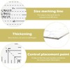 Ranjaner Tshirt Ruler Guide for Vinyl Alignment, Left Chest Logo