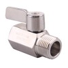 DERNORD 1/2" Stainless Mini Ball Valve Female x Male NPT