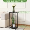 Dipion Tall Plant Stand Indoor,31 Inch Plant Stands,2 Tier Metal