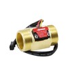 GREDIA G1" Male Thread Brass Water Flow Sensor Switch Hall