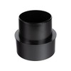 POWERTEC 70170 5” to 4” Reducer Dust Collection Fitting, ABS