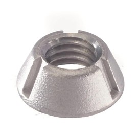 Anti Theft Security Nuts, Tamper Resistant Tri Groove Nut, Zinc Alloy (10, M6 x 1 mm Thread)
