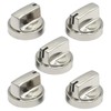 EATAKWARD 5Pcs WB03X29354 Gas Stove Knobs Replacement, Replacement for GE