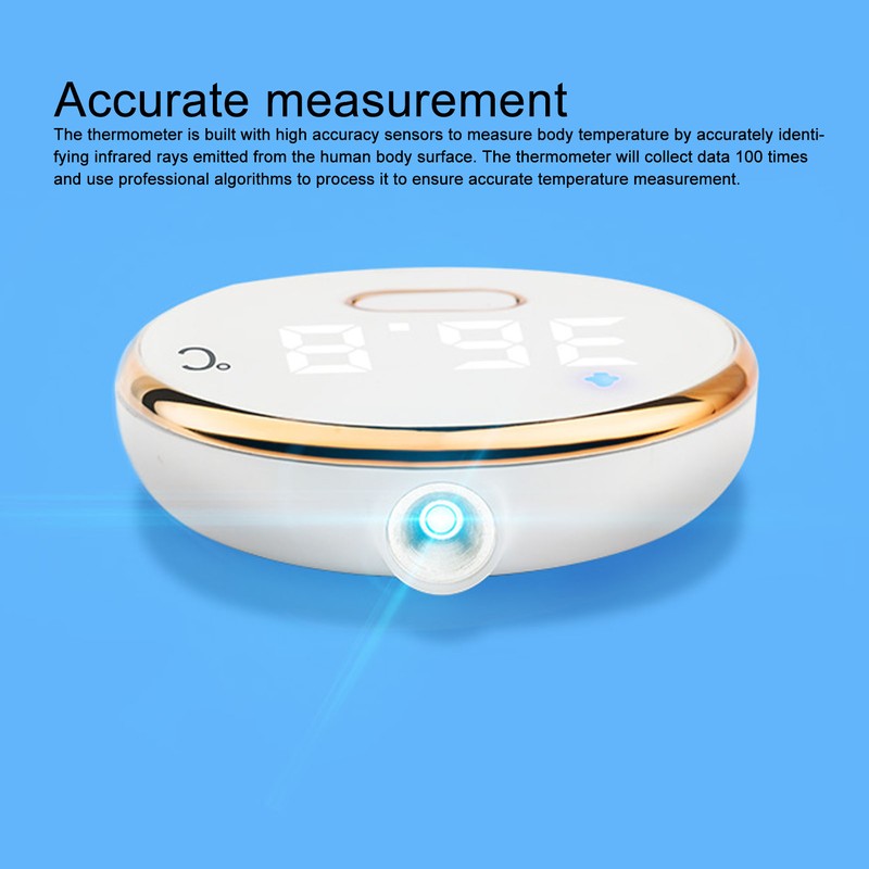 Digital Thermometer with LED Display 300mAh Non Contact Accurate Infrared