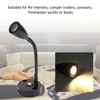 RV Reading Light Flexible Neck 3 Color Light 12‑24V 3W