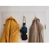 SOMA Door Hooks White 14 mm Set of 10 for