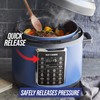 Blue Diamond Ceramic Nonstick, 16-in-1 6QT Electric Pressure Cooker, Slow