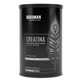 La mejor  Creatina Birdman Monohidratada En Polvo de Alta Pureza | 90 servicios | 450g | Sabor Natural