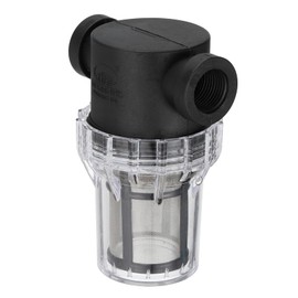 PATIKIL G1/2" Water Pump Strainer Filter, Pipe Water Pump Strainer with 100 Mesh Stainless Steel Filter Screen for Irrigation