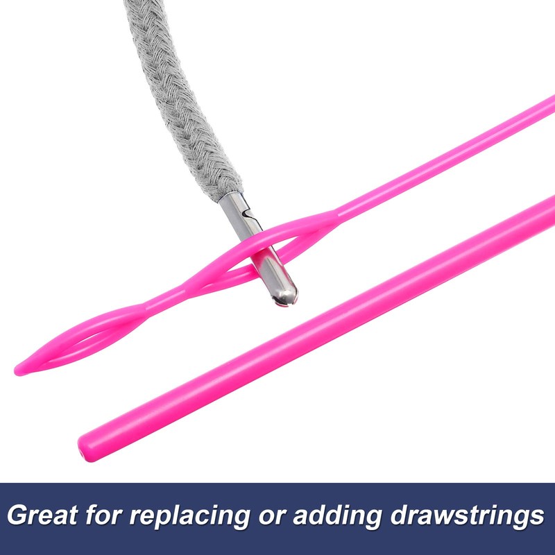 Drawstring Cords Replacement Drawstrings with Easy Threader for Sweatpants Shorts