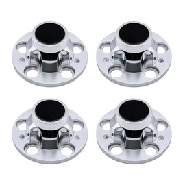 4PCS 6 3/4" Plastic Hubcaps Fits for Chevy Car Truck 5 Lug 15" 15x8 15x7 Rally Wheel Center Hub Caps Cover Replacement