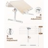 Laptop Desk Table, SAIJI Adjustable Laptop Stand, Portable Lap Desks