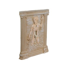 Bella Haus Design Zeus God of the Sky 3D Sculpted Light Switch Cover - Polyresin Single Toggle Wall Switch Plate Cover- Statue of Greek God Zeus Wall Home Greek Mythology Art Decor (Zeus)