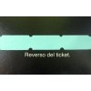 1 Rollo De 2000 Tickets Foliado Boletos Entradas Fiesta Rifa