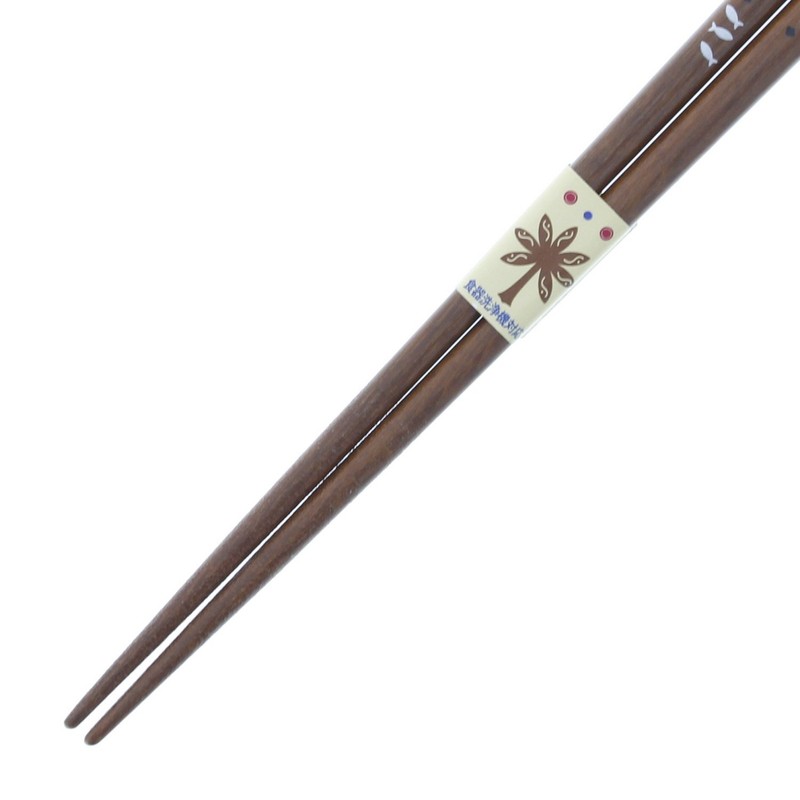 Ishida 172318 Chopsticks, Made in Japan, Cat (Cat), Wooden (Natural