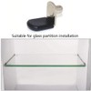 1/4 Inch (6.35mm) Shelf Pins 50 Pcs L-Shaped Metal Support