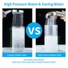 KAIYING Drill-Free High Pressure Handheld Shower Head with ON/OFF Switch,